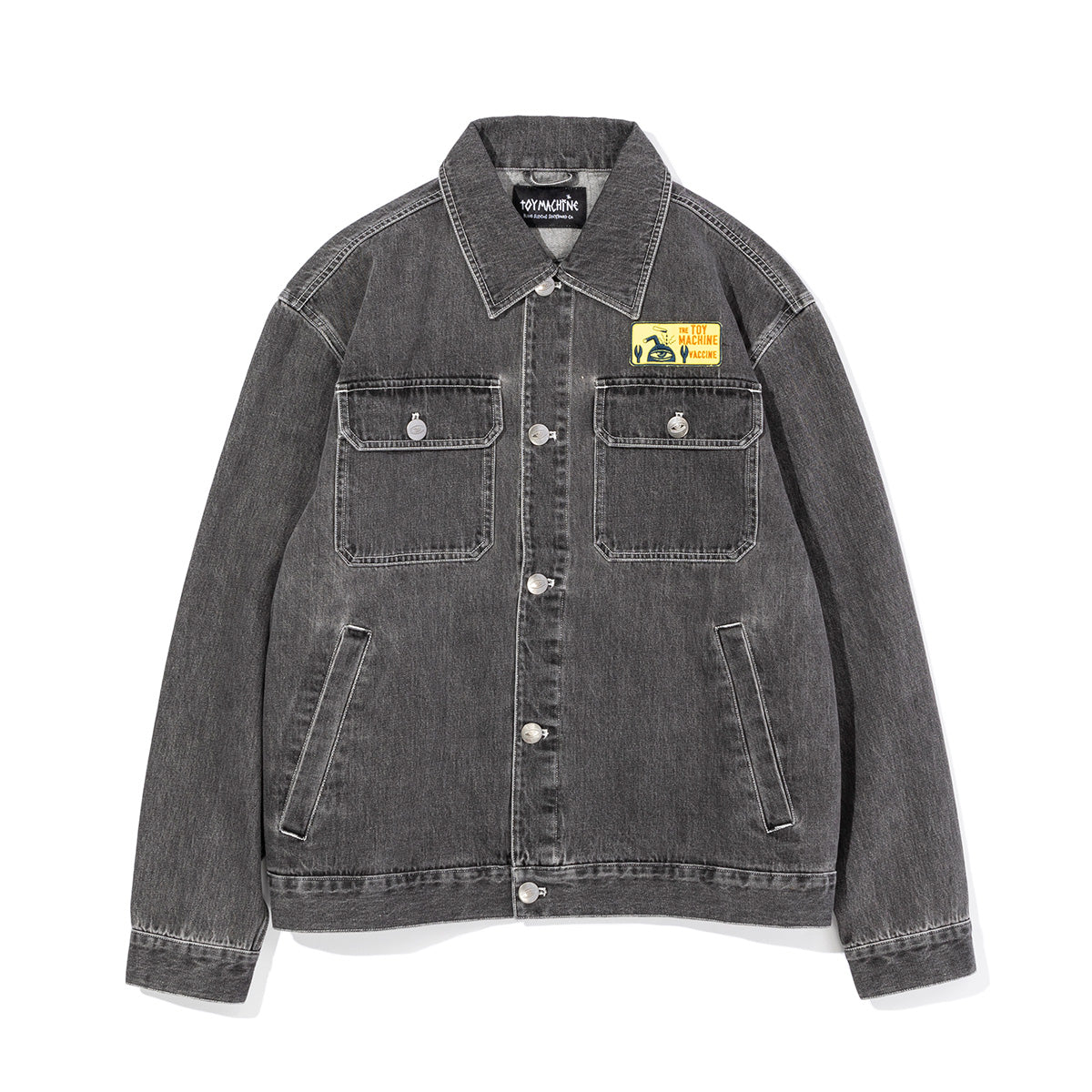 TOYMACHINE VACCINE LOOSE FIT DENIM JACKET – Toy