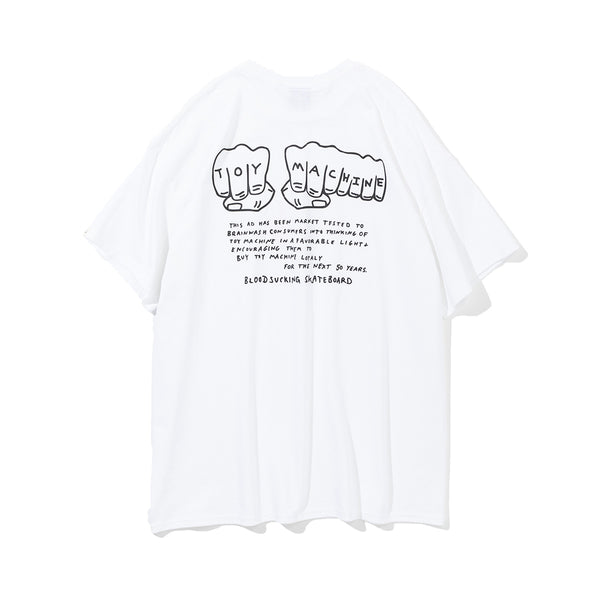 FLIP PAEACE FIST SS TEE