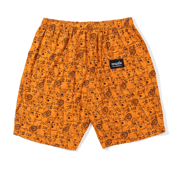 CHARACTERS PRINT SHORT PANTS