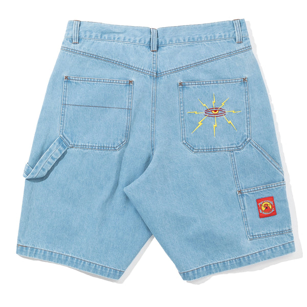 LIGHTNING EYE DENIM CARPENTER SHORTS