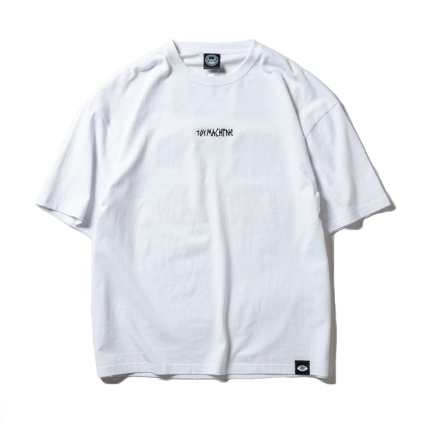 (BIG SIZE) 3 COLOR FIST EMBROIDERY SS TEE