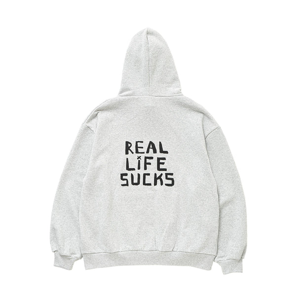 (HEAVY WEIGHT) REAL LIFE SUCKS SWEAT PARKA