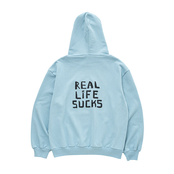 (HEAVY WEIGHT) REAL LIFE SUCKS SWEAT PARKA