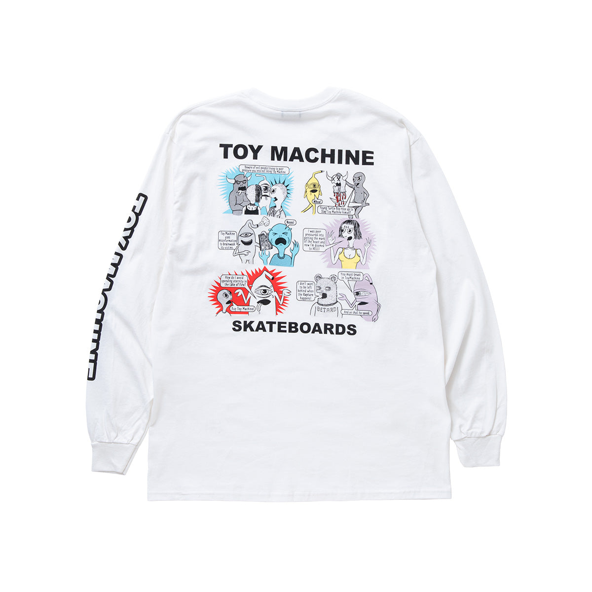 TOYMACHINE TRACT LONG TEE – Toy Machine Japan