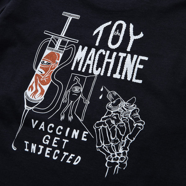 VACCINE GET INJECTED LONG TEE