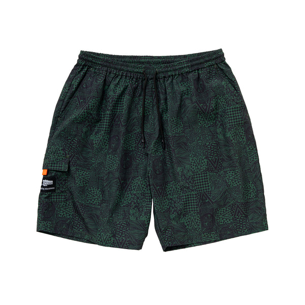 TM ART ARCHIVE PRINT DRY EASY SHORTS