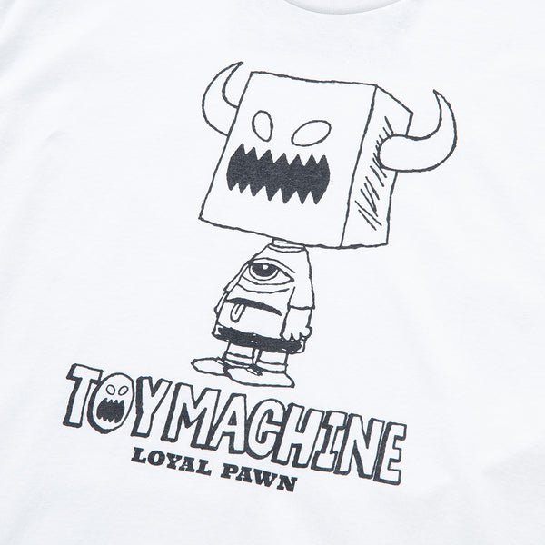 SKB3 COLLAB.  TOYMONSTER BAG FACE  SS TEE