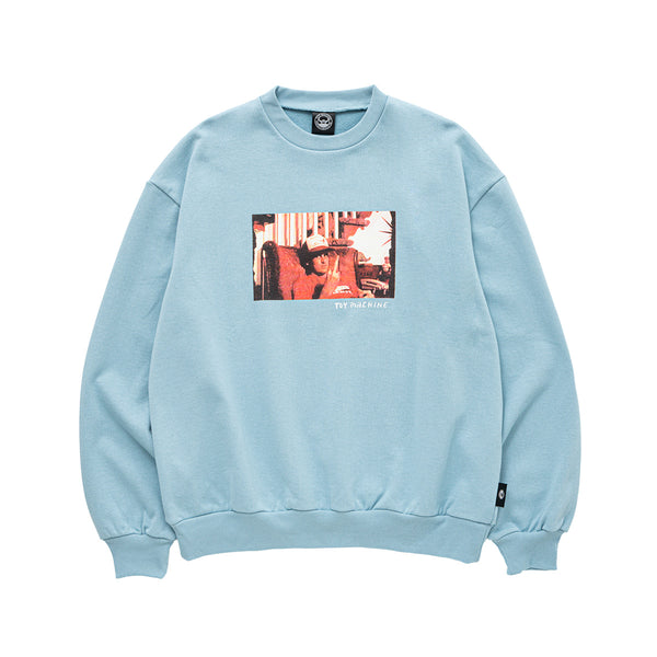 (HEAVY WEIGHT) ED FLIP SWEAT CREW NECK