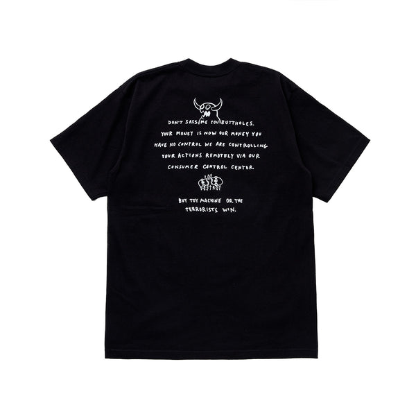 (HEAVY WEIGHT) MARKED MONSTER EMBROIDERY SS TEE