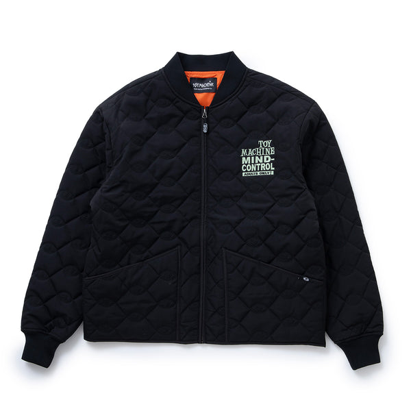 SECT EYE STITCH QUILTED BOMBER JACKET