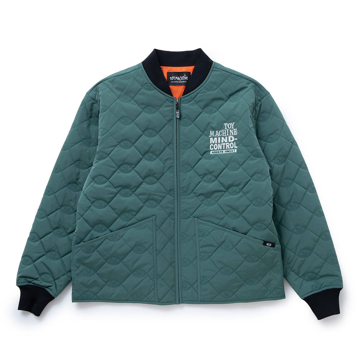 SECT EYE STITCH QUILTED BOMBER JACKET