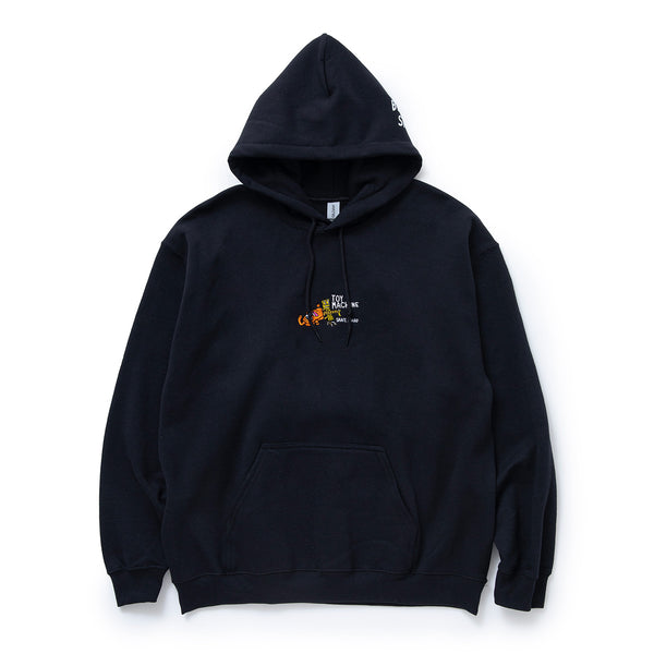 ROBOT & SECT EMBROIDERY SWEAT PARKA