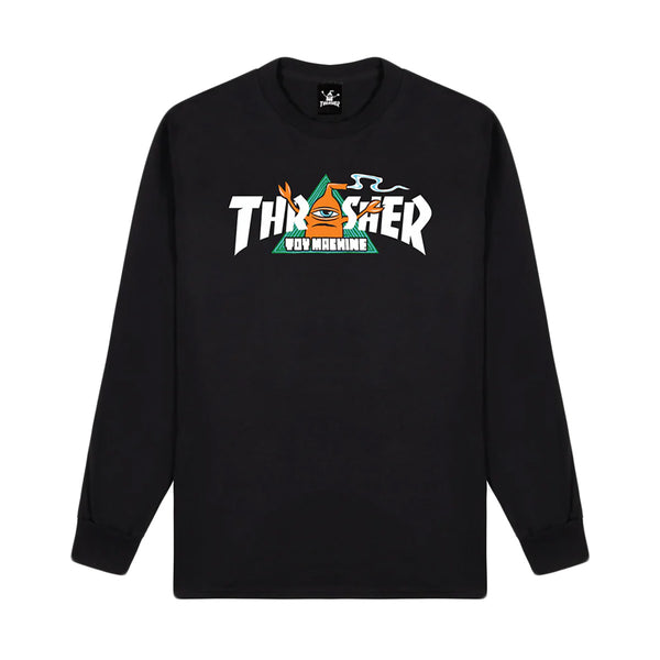 THR X TOY MACHINE VORTEX LONG TEE