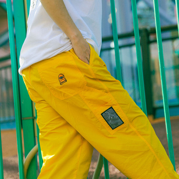 SECT WAX EMBROIDERY LOOSE FIT CARPENTER PANTS