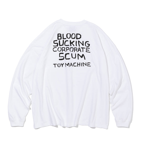 (BIG SIZE) SECT EYE EMBROIDERY LONG TEE