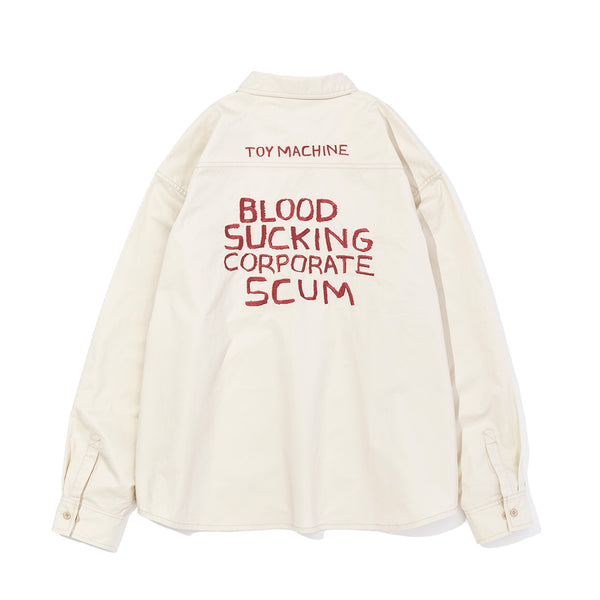 BLOOD SUCKING LOOSE FIT WORK SHIRTS