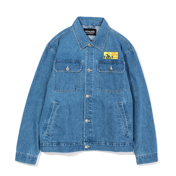 TOYMACHINE VACCINE LOOSE FIT DENIM JACKET