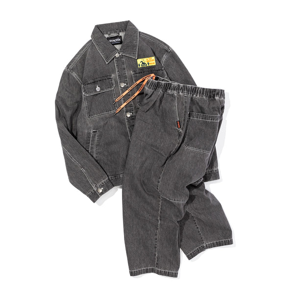 TOYMACHINE VACCINE LOOSE FIT DENIM JACKET