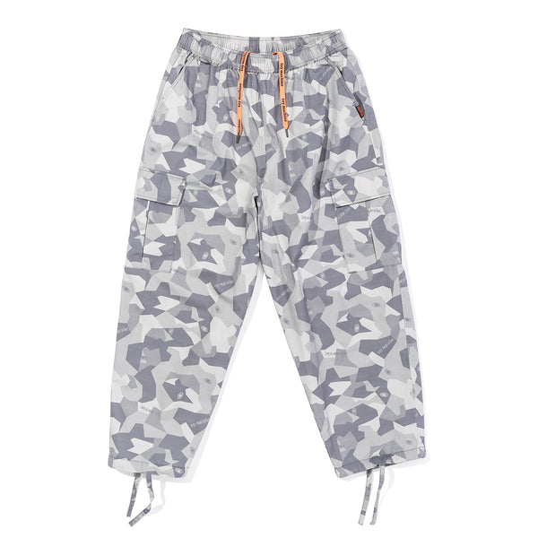 CAMOUFLAGE MILITARY LOOSE FIT CARGO PANTS