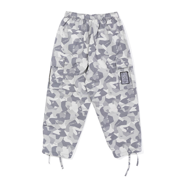 CAMOUFLAGE MILITARY LOOSE FIT CARGO PANTS