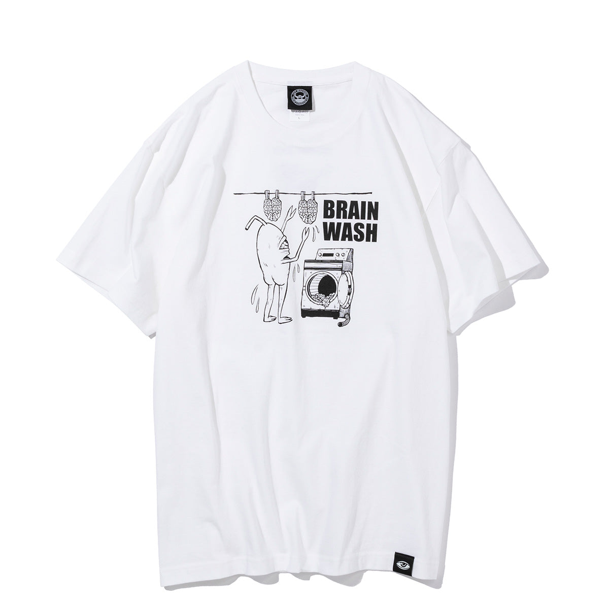 日本特注 幸福洗脳Brain wash Tシャツ 黒 XL - トップス