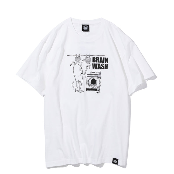 (HEAVY WEIGHT) MAD MOUSE COMIC COLLAB BRAIN WASH SS TEE