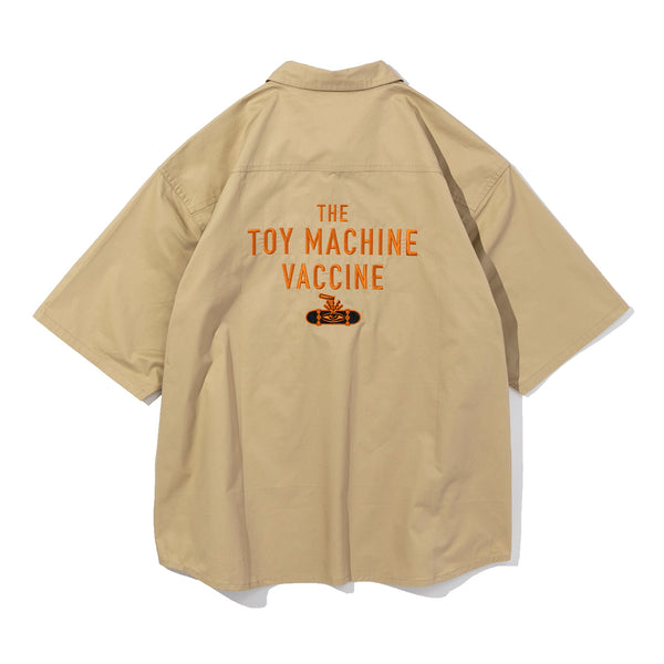 TOYMACHINE VACCINE LOOSE FIT SS SHIRTS