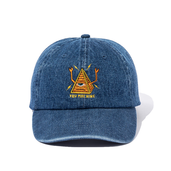 PYRAMID SECT DENIM CAP