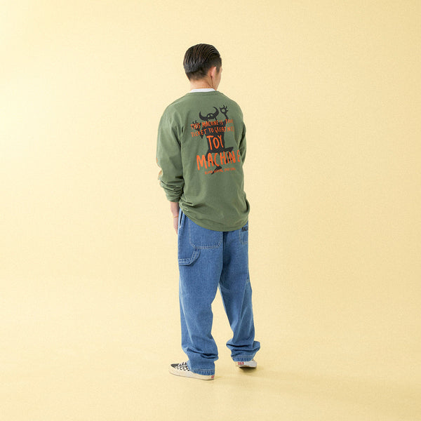 OG MONSTER EMBROIDERY LONG TEE