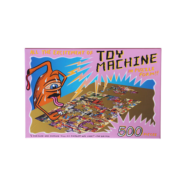 TOY MACHINE  THE PUZZLE 500 PIECES
