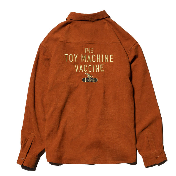 TOYMACHINE VACCINE CORDUROY BIG SHIRTS