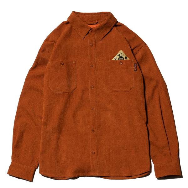 TOYMACHINE VACCINE CORDUROY BIG SHIRTS