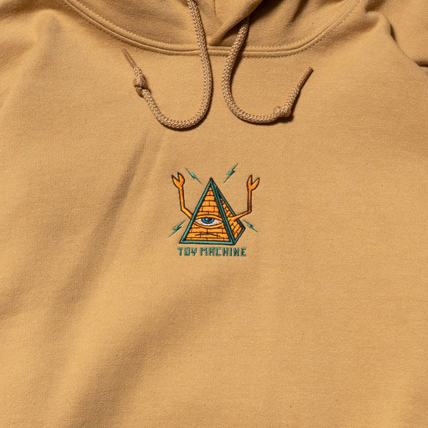 PYRAMID SECT EMBROIDERY SWEAT PARKA