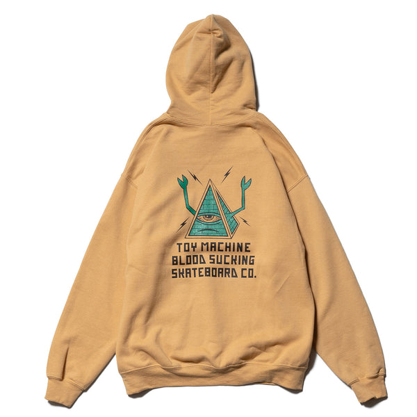 PYRAMID SECT EMBROIDERY SWEAT PARKA