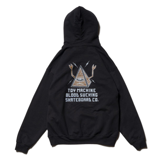 PYRAMID SECT EMBROIDERY SWEAT PARKA