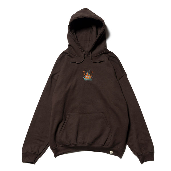 PYRAMID SECT EMBROIDERY SWEAT PARKA