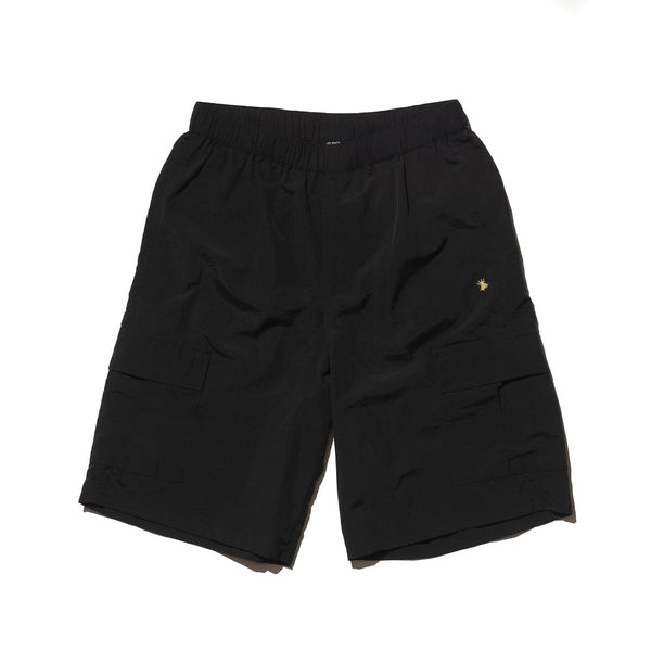 TRIPLE PEPPER SECT EMBROIDERY LOOSE FIT CARGO SHORTS