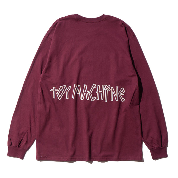 TOYMONSTER CAT EMBROIDERY LONG TEE