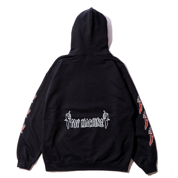 PEPPER SECT EMBROIDERY SWEAT PARKA