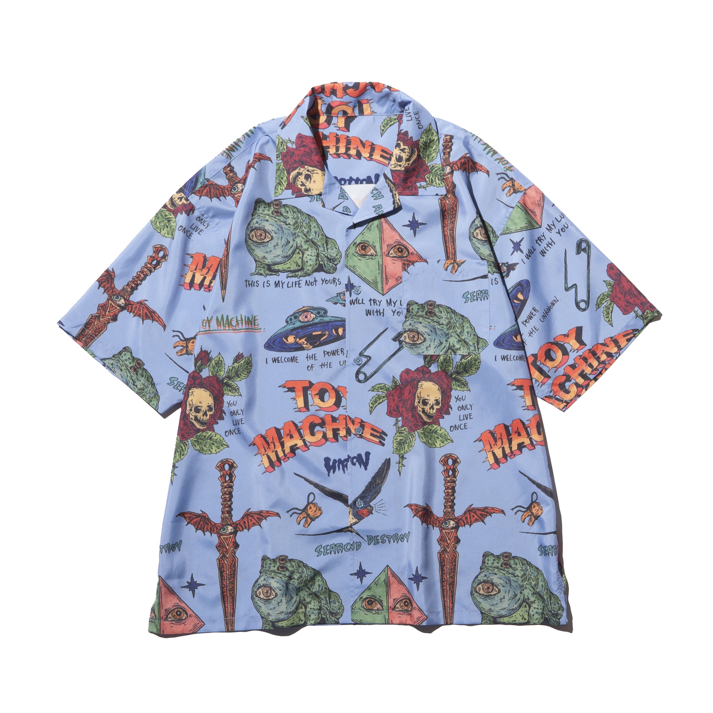 TOYMACHINE * HIROTTON COLLABO SS BIG SHIRTS