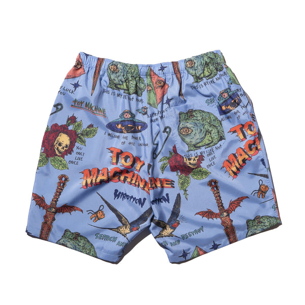 TOYMACHINE * HIROTTON COLLABO SS WIDE SHORT PANTS