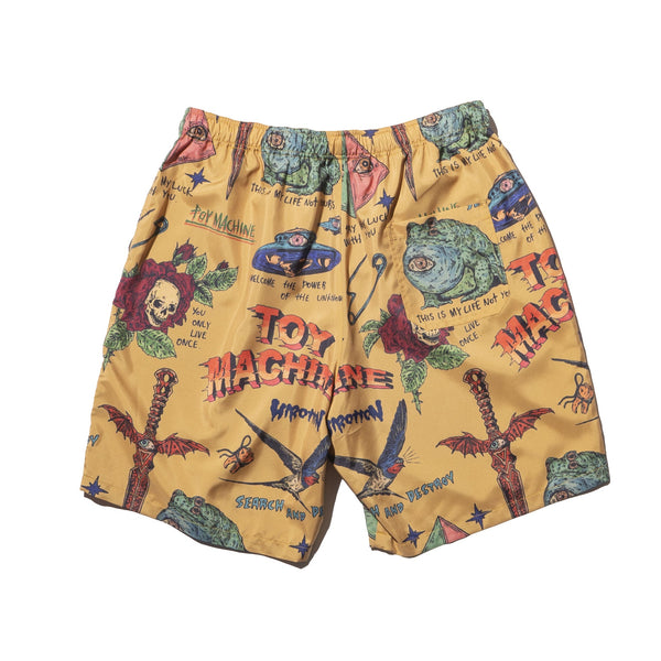 TOYMACHINE * HIROTTON COLLABO SS WIDE SHORT PANTS