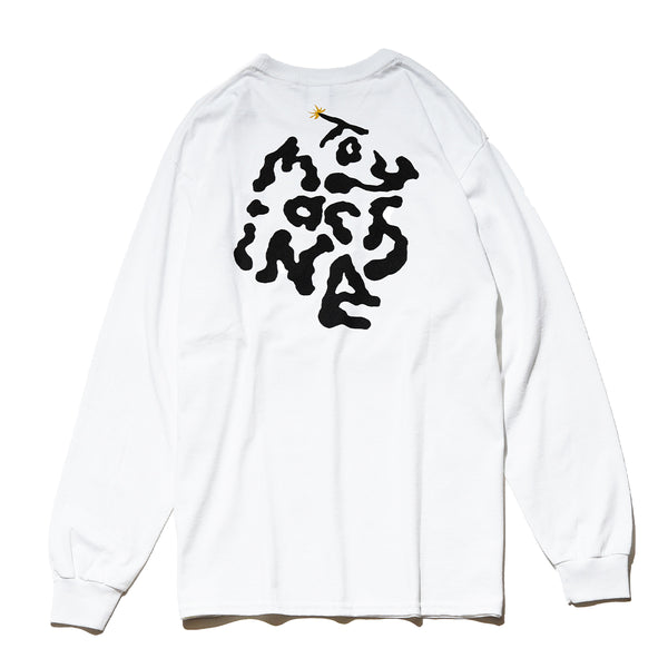 MARKED MONSTER EMBROIDERY LONG TEE