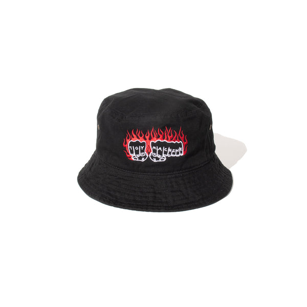 FLAME FIST BUCKET HAT