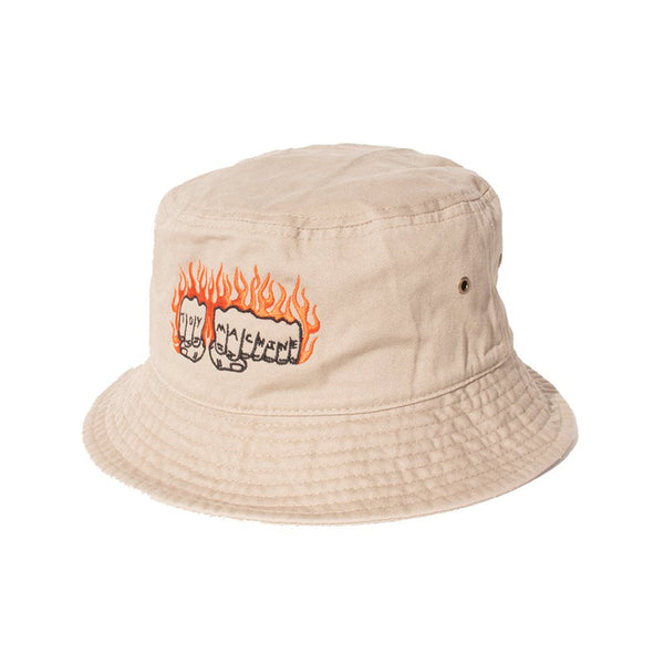 FLAME FIST BUCKET HAT