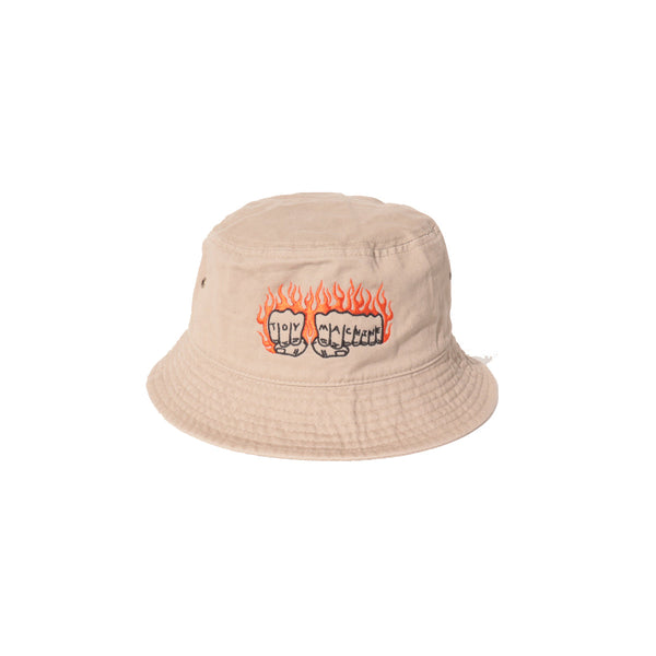 FLAME FIST BUCKET HAT